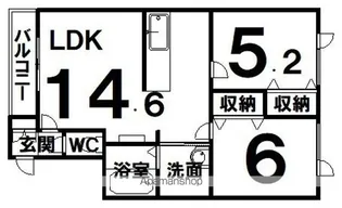 Brille(ブリエ)【3階】の間取り